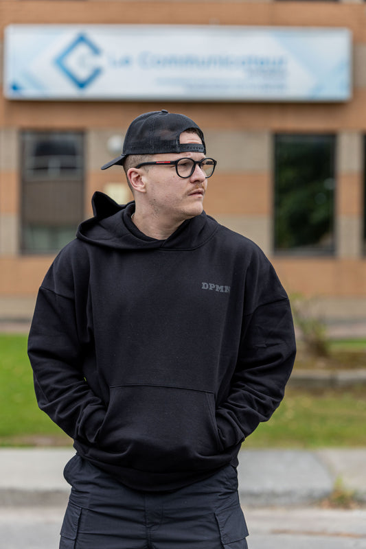 Hoodie DPMN All Black