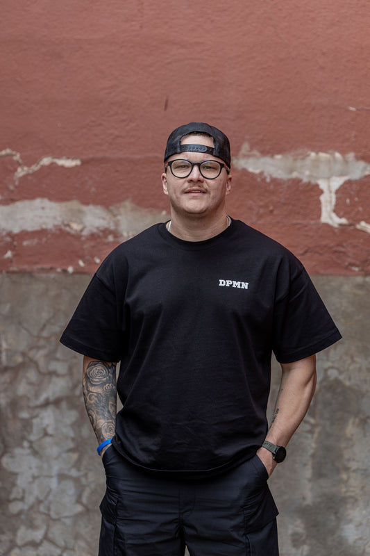 T-Shirt Oversize DPMN All Black